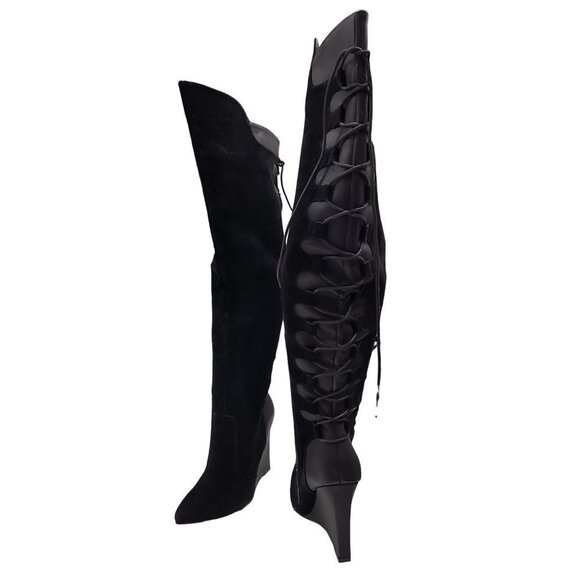 Olga Wedge Heeled Boot Woman's size 7 - Picture 3 of 7